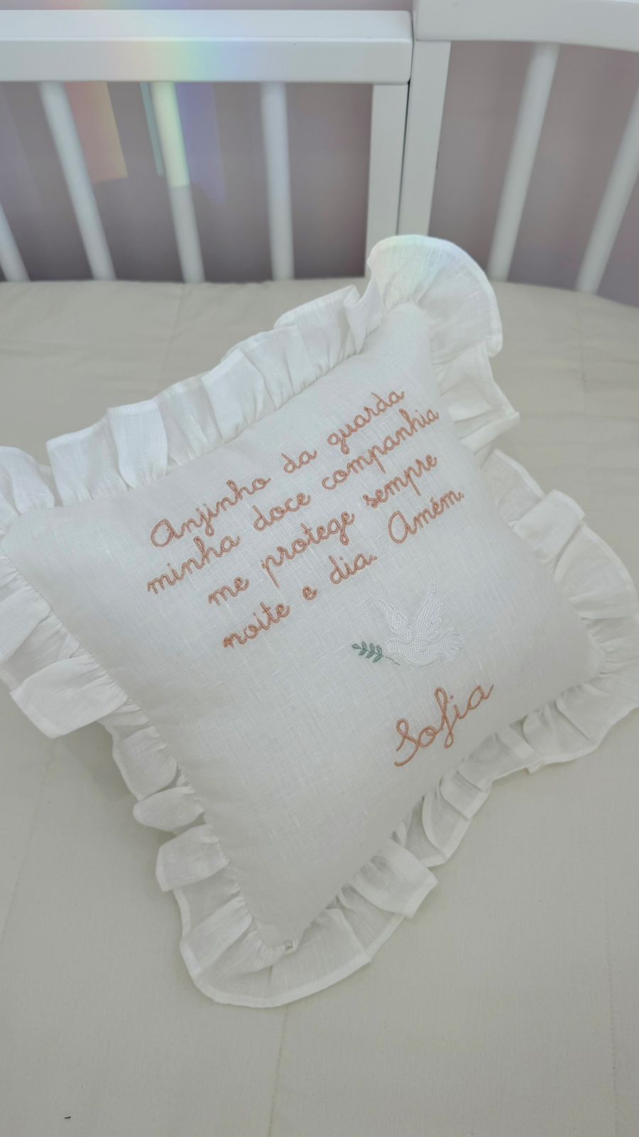 Almofada Oração do Anjo