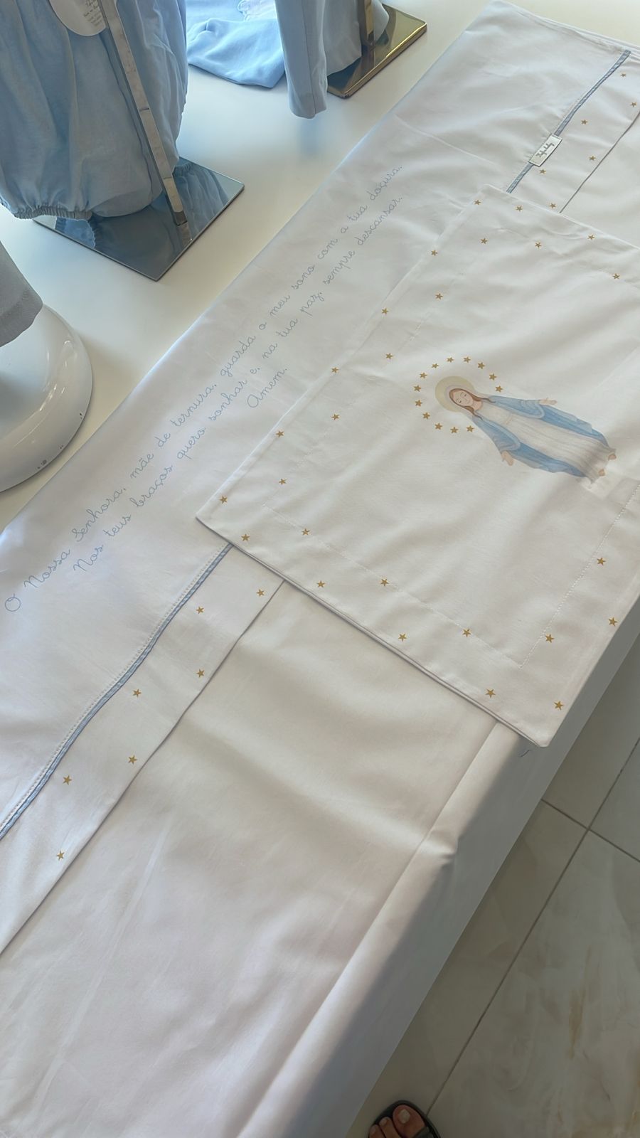 Jogo de Lençol Nossa Senhora das Graças