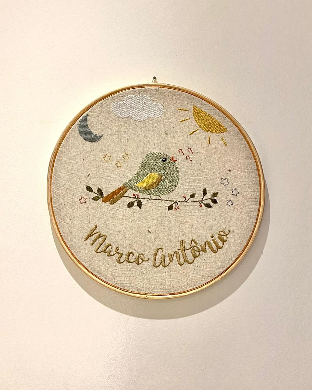 Quadro de Porta Passarinho