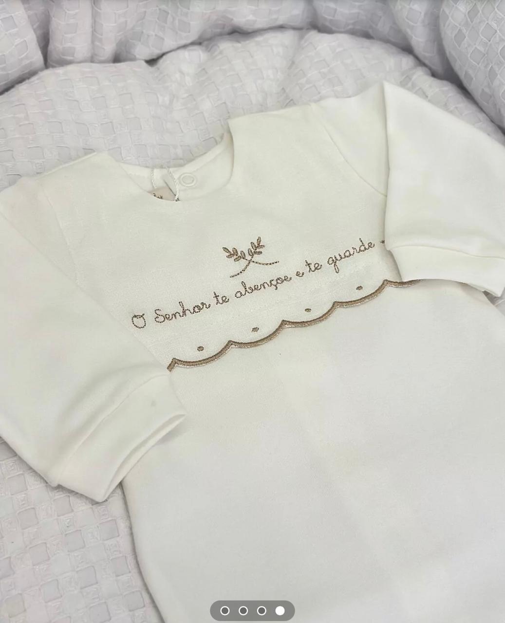 Macacão o Senhor te abencoe e te guarde