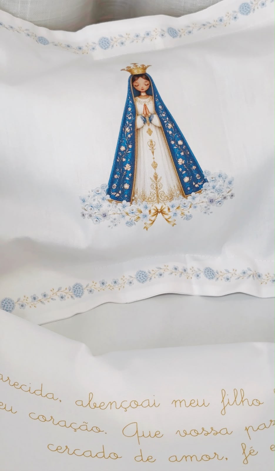 Jogo de Lençol Nossa Senhora Aparecida