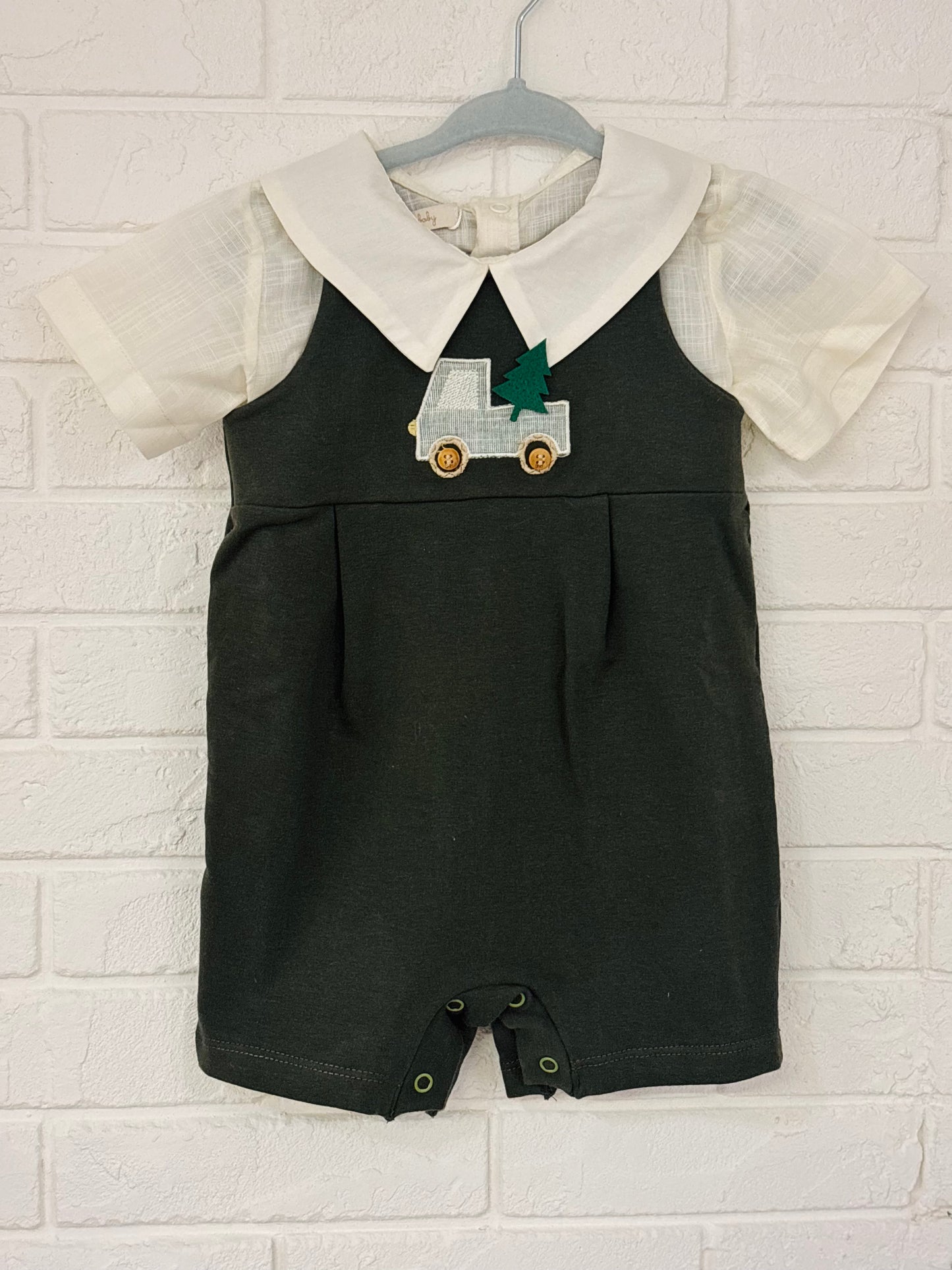 Macacão Masculino Trenzinho