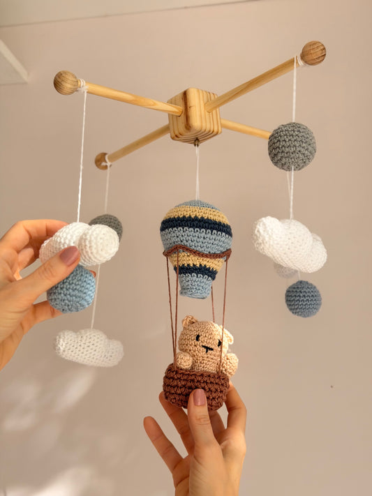 Móbile ursinho balão