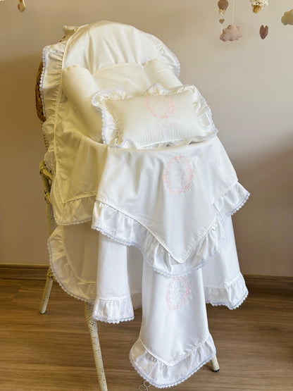 Kit maternidade monograma floral