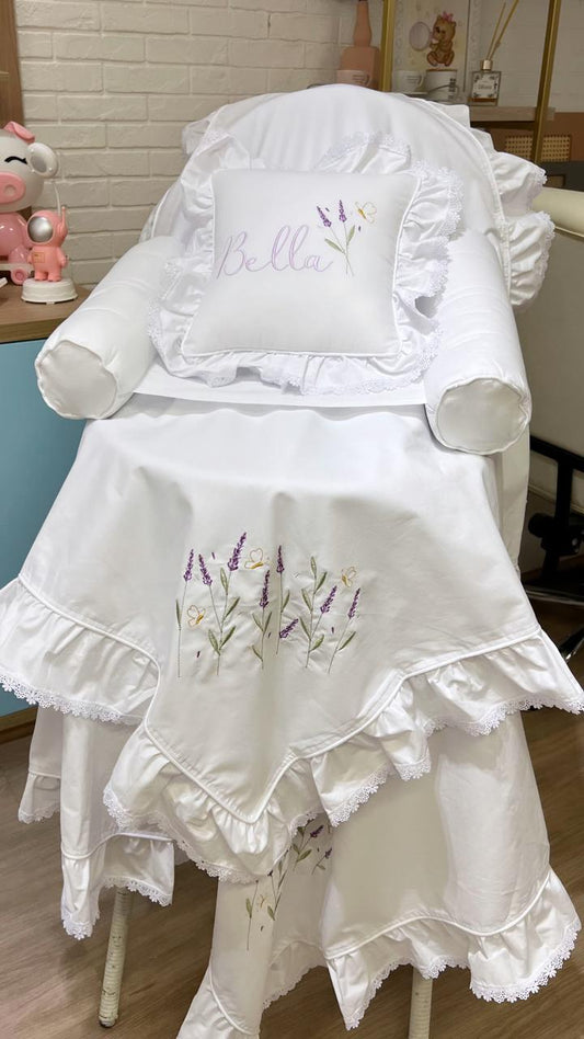 Kit maternidade lavanda