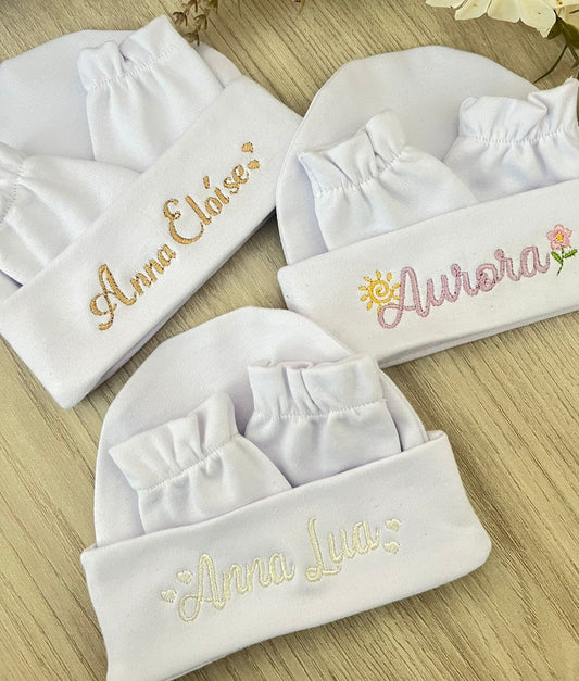 Kit Gorro + Par de Luvinhas