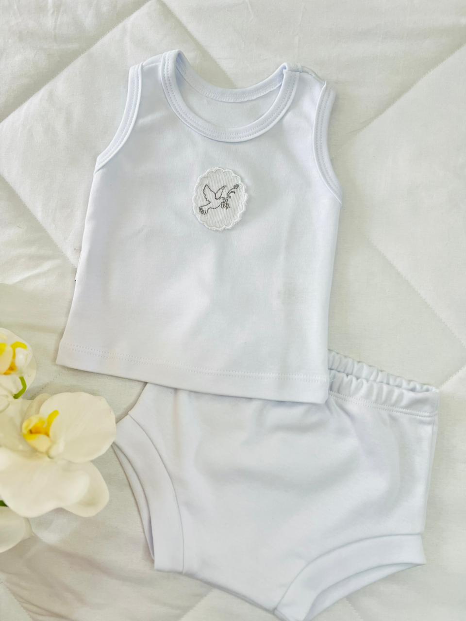Conjunto regata com tapa fraldas Espírito Santo