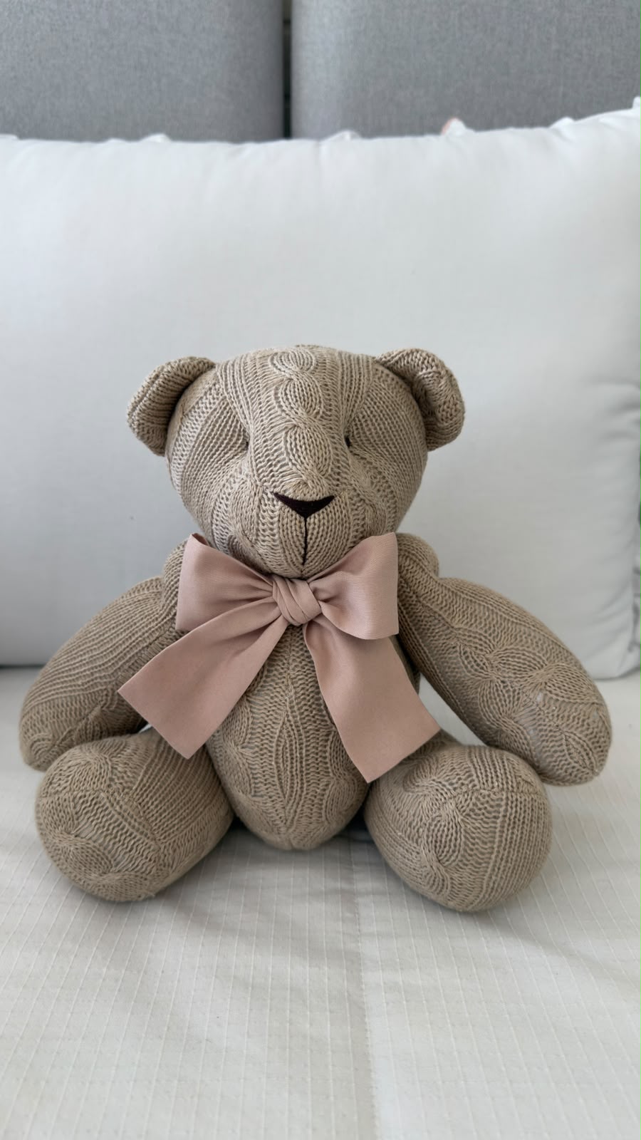 Urso em Tricô Fendi - tamanho P