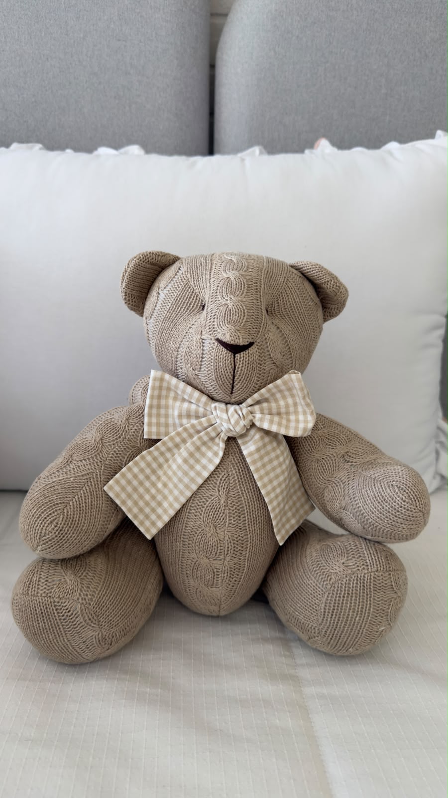 Urso em Tricô Fendi - tamanho M