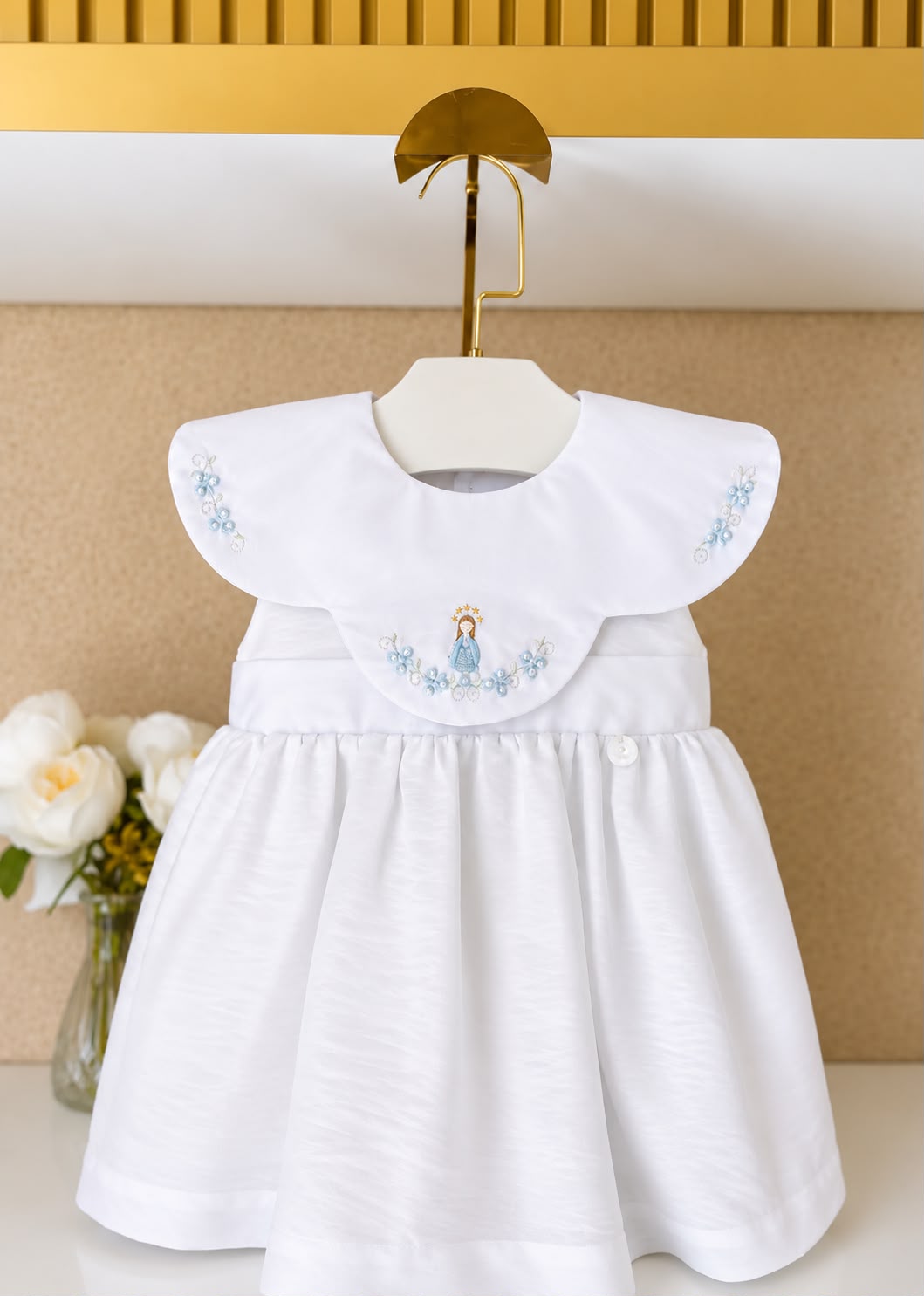 Vestido Nossa Senhora das Graças sem manga