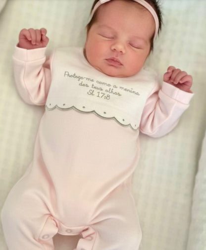 Macacão Protege-me como a menina dos teus olhos