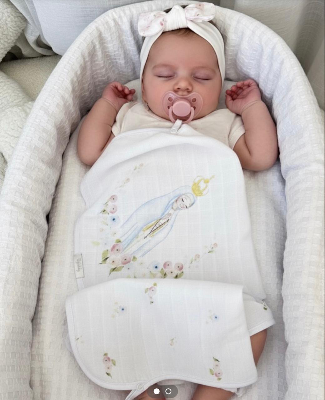 Kit Panos de Chupeta Nossa Senhora de Fátima