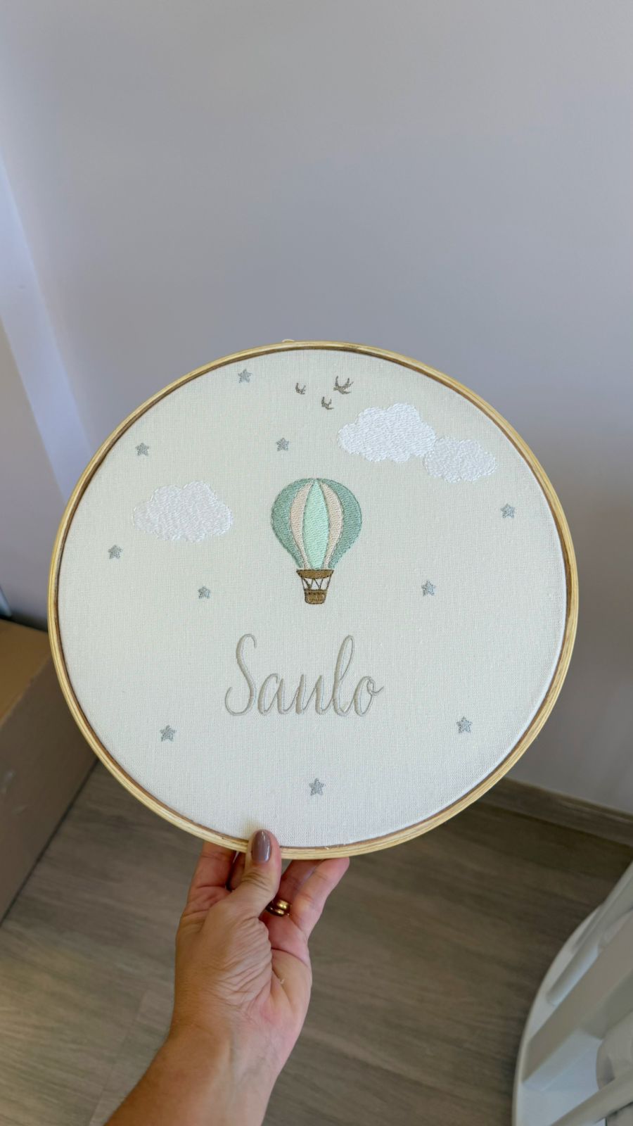 Quadro de Porta Balão