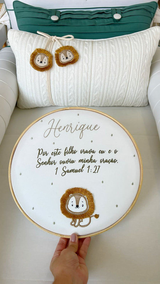 Quadro de Porta Versículo de Samuel