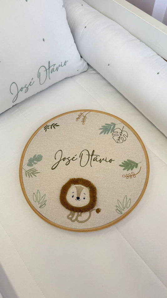 Quadro de Porta Rei da Selva