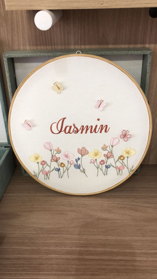 Quadro de Porta Jardim Encantado