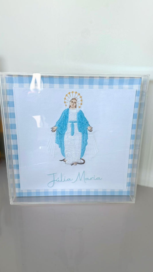 Quadro de Porta Nossa Senhora em Acrílico