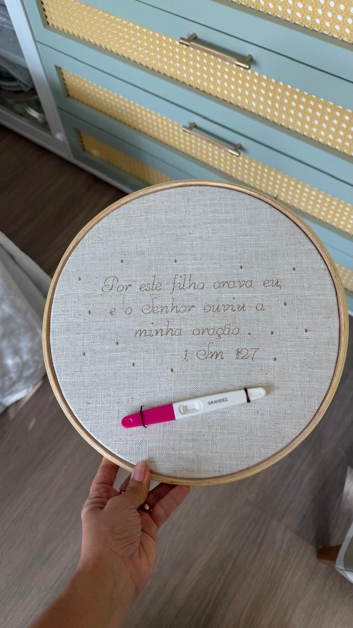 Quadro Recordação Gravidez