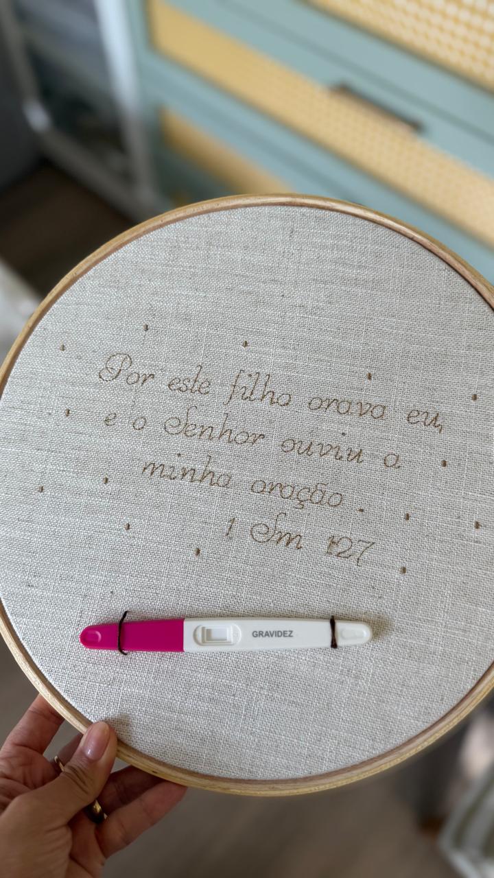 Quadro Recordação Gravidez