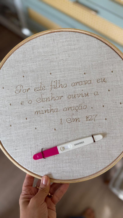 Quadro Recordação Gravidez