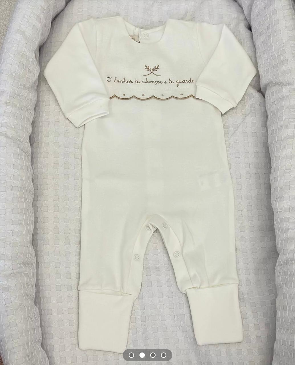 Macacão o Senhor te abencoe e te guarde