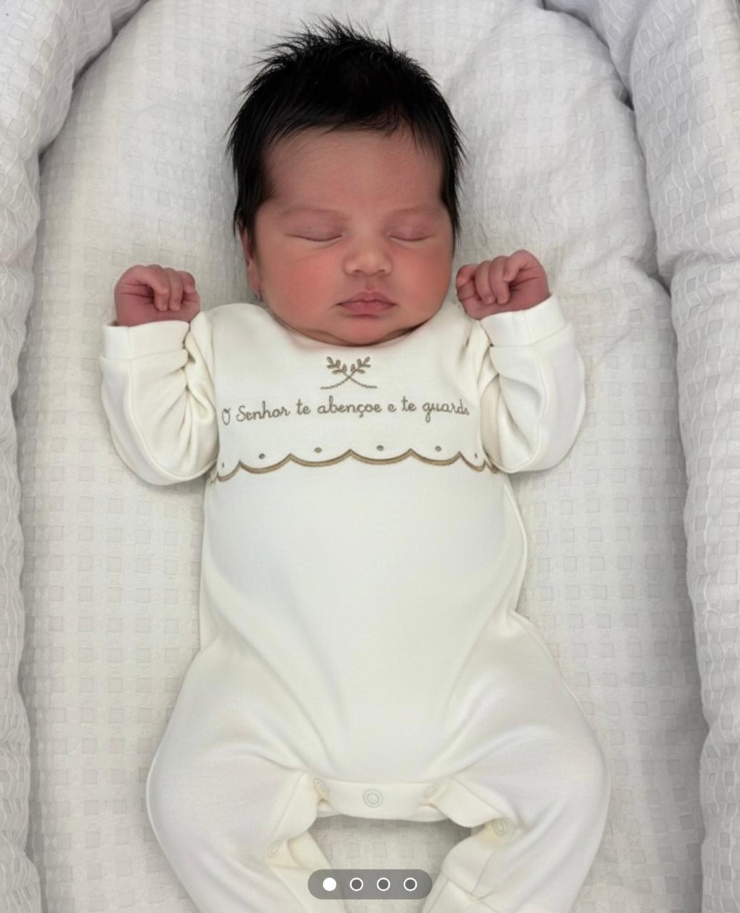 Macacão o Senhor te abencoe e te guarde