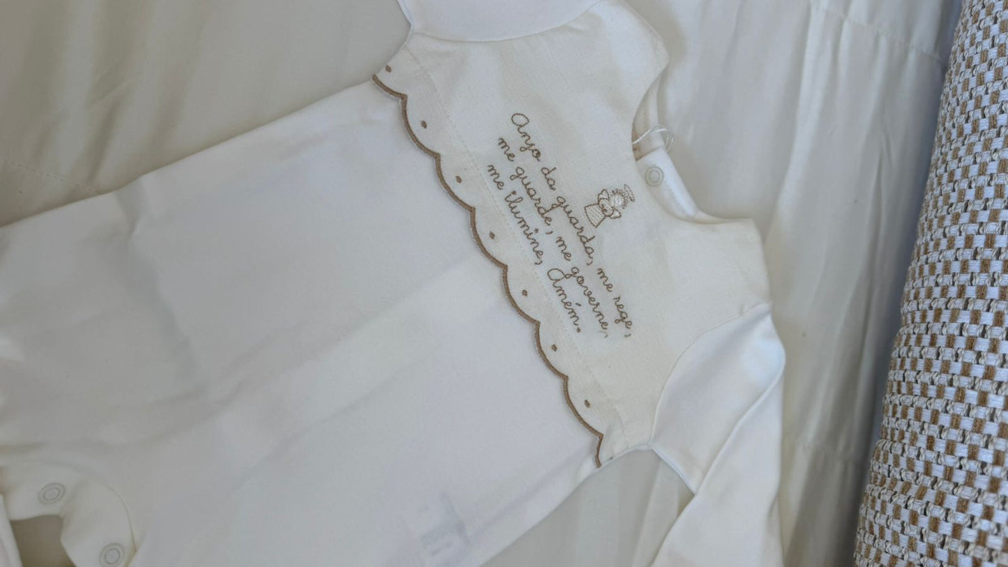 Macacão anjinho da guarda