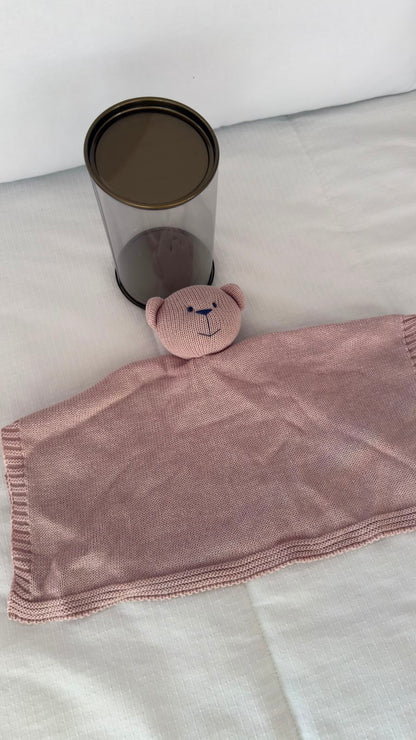 Naninha ursinho rosa seco