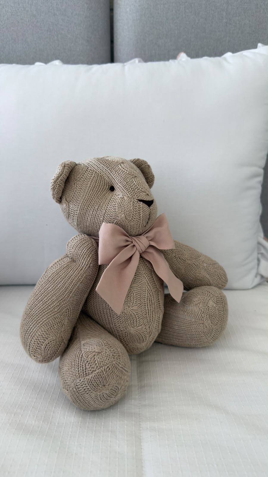 Urso em Tricô Fendi - tamanho P