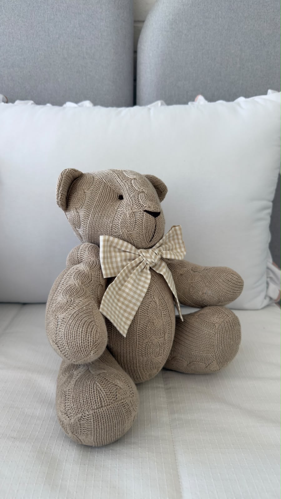Urso em Tricô Fendi - tamanho M